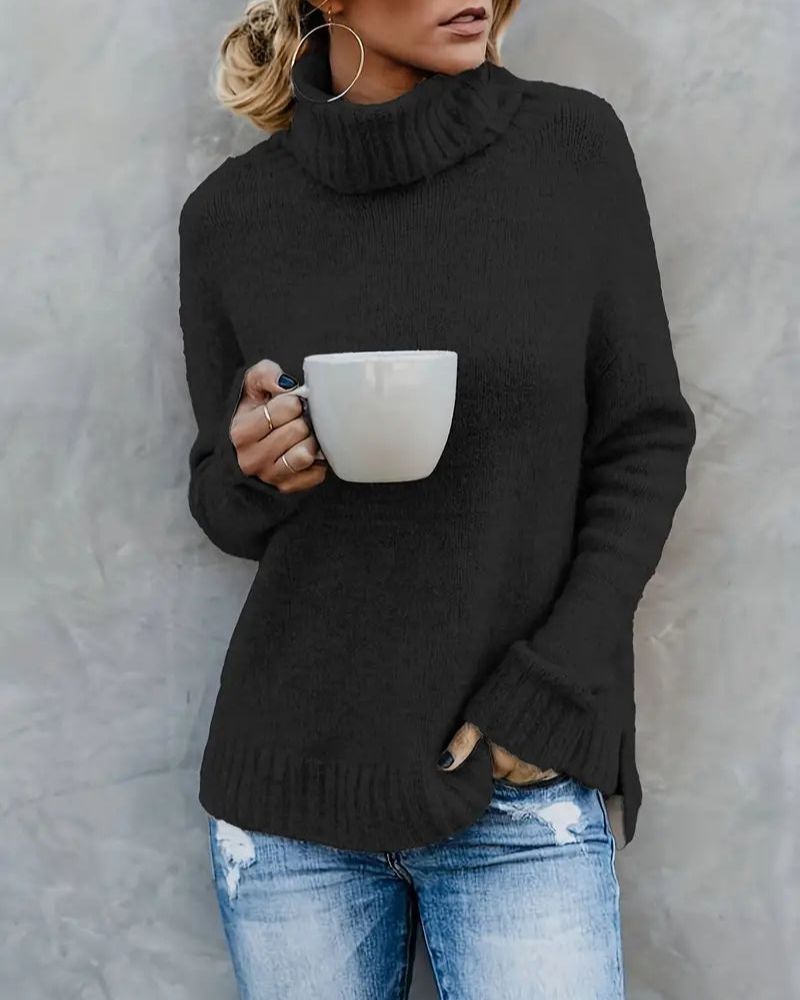 LOREA - STYLISH TURTLENECK SWEATER
