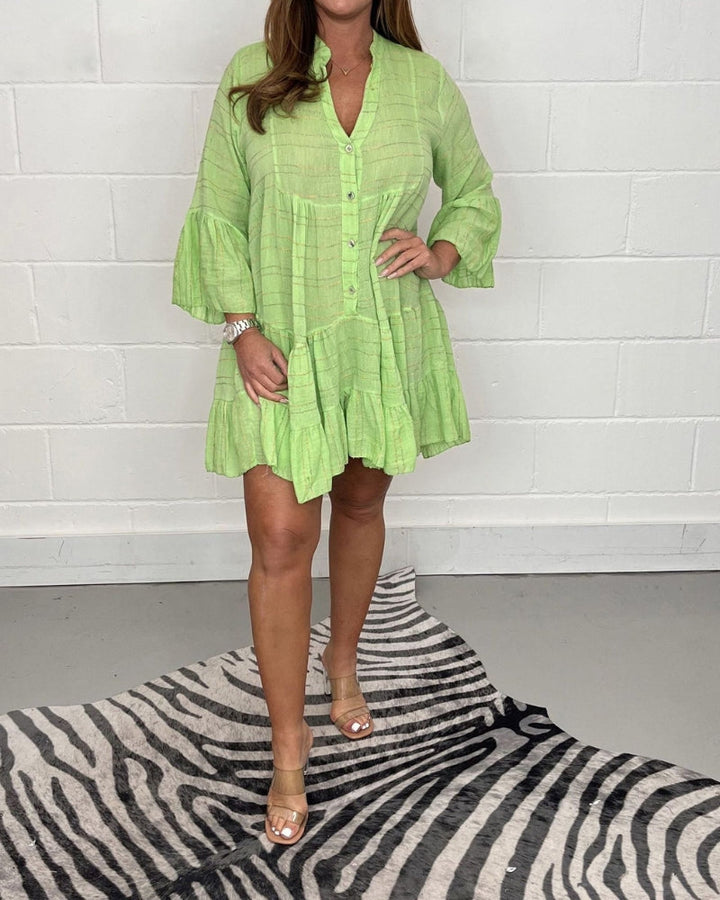 NARODA - Casual Printed Swing Dress