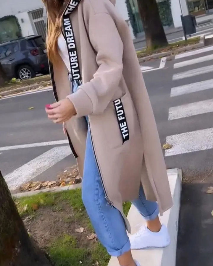 BAIRANE - Slit Long Hoodie