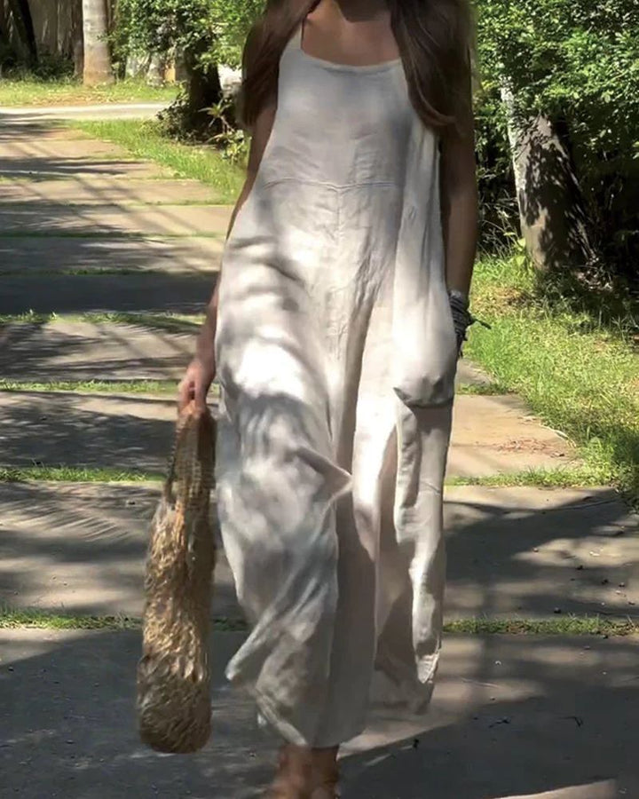 LILIANA - ELEGANT COTTON JUMPSUIT