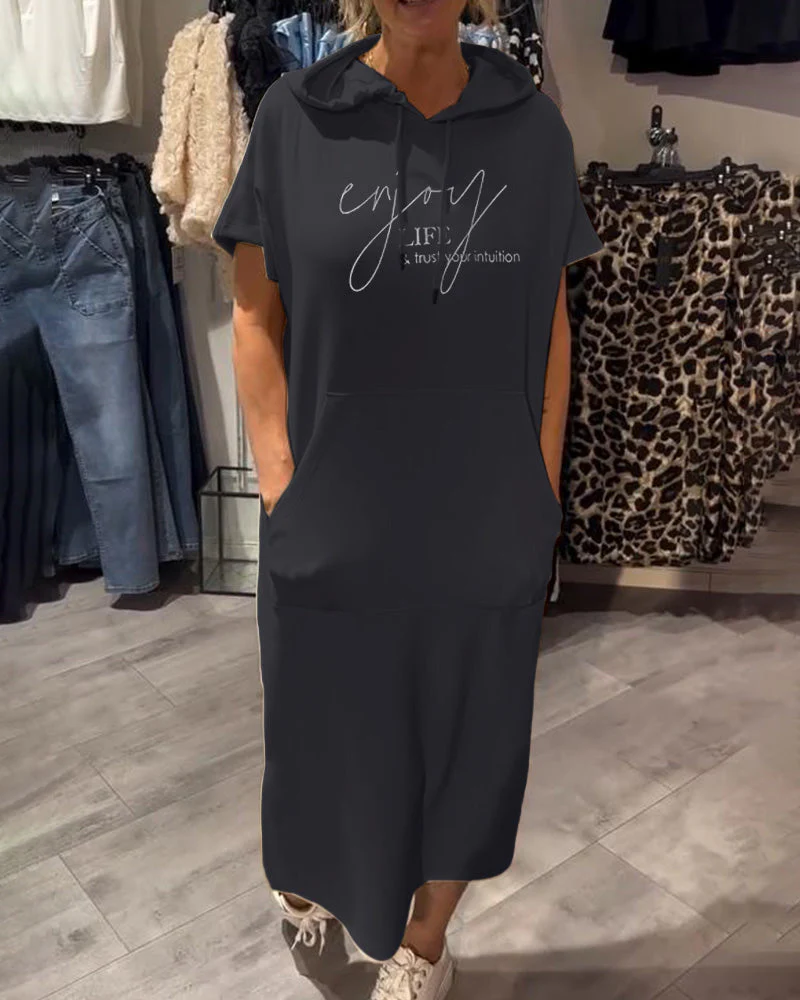 FAELAN - Elegant Hoodie Dress