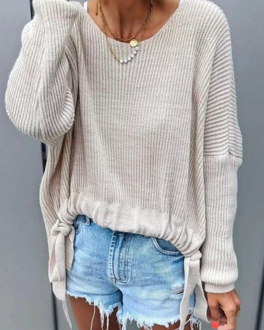 GERY - ROUND NECK SWEATER
