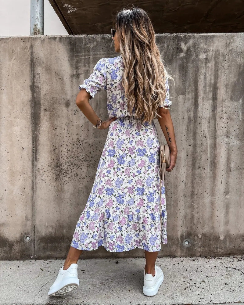 NAILA - ELEGANT FLORAL DRESS