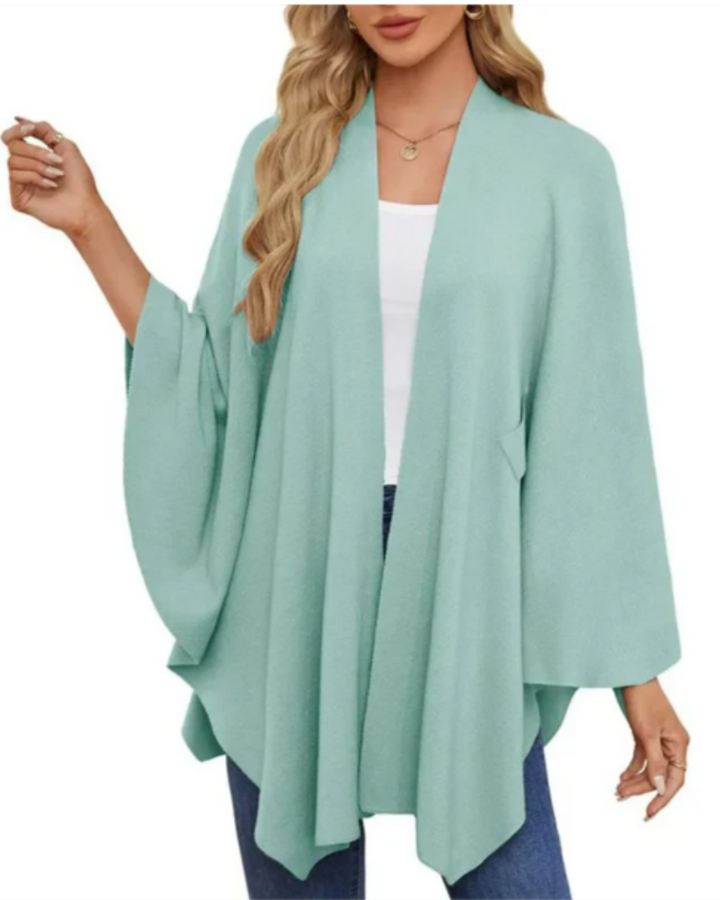 ISARA - Elegant Soft Knit Shawl Wrap