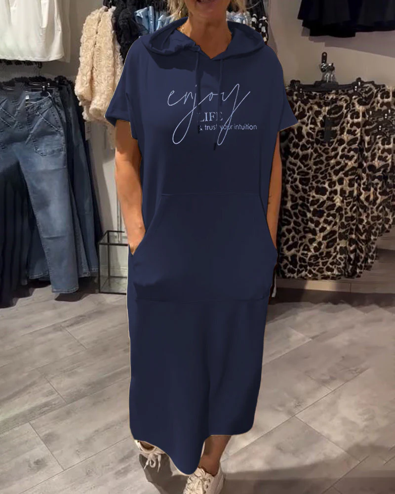 FAELAN - Elegant Hoodie Dress