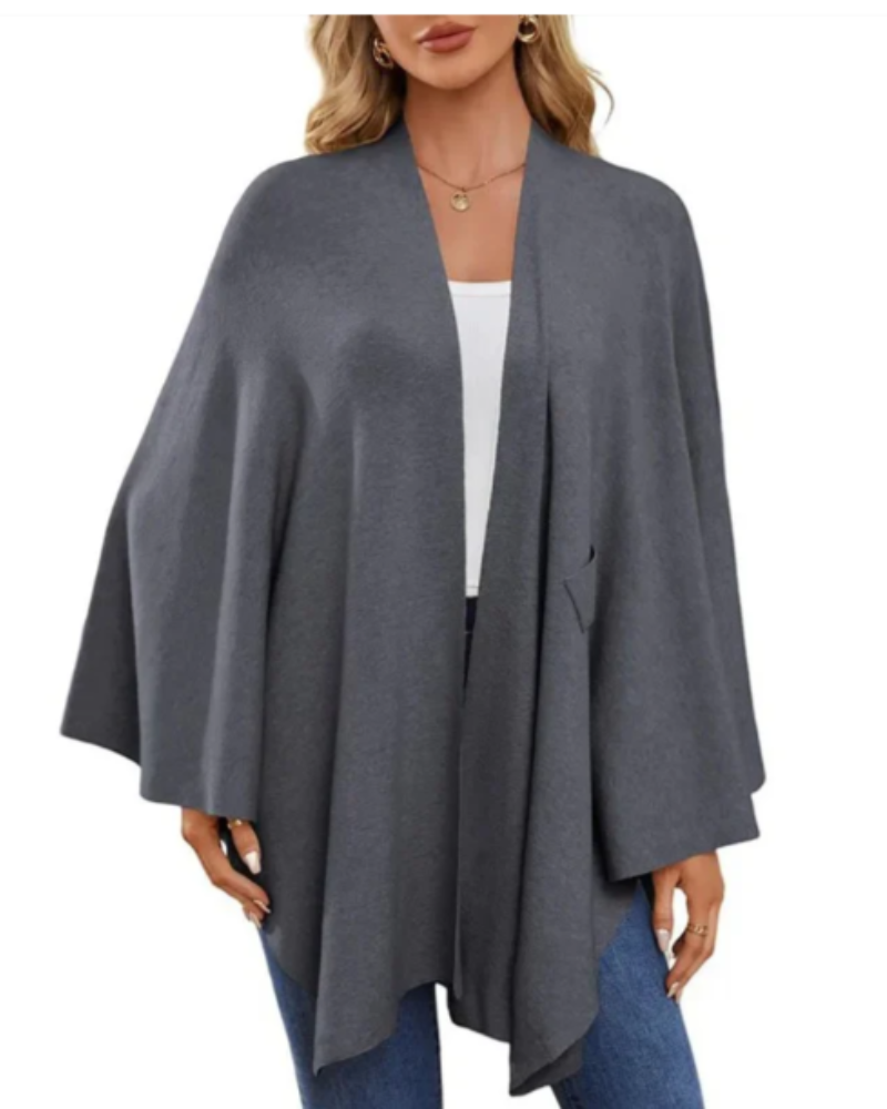 ISARA - Elegant Soft Knit Shawl Wrap