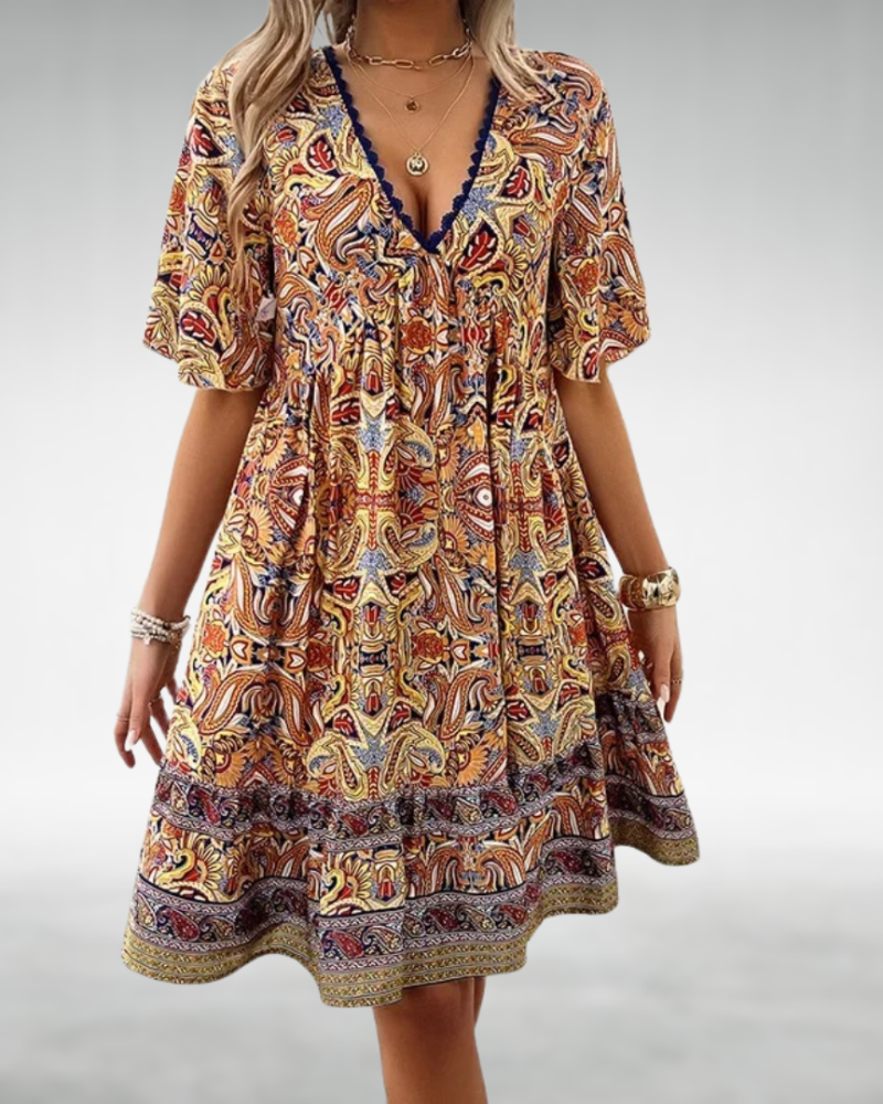 MIRAELLE - BOHO SWING DRESS