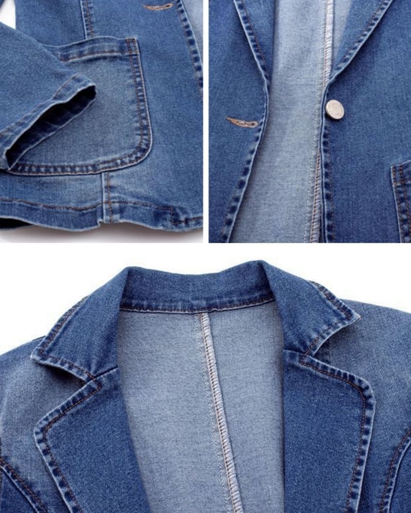 LOWELL - DENIM BLAZER