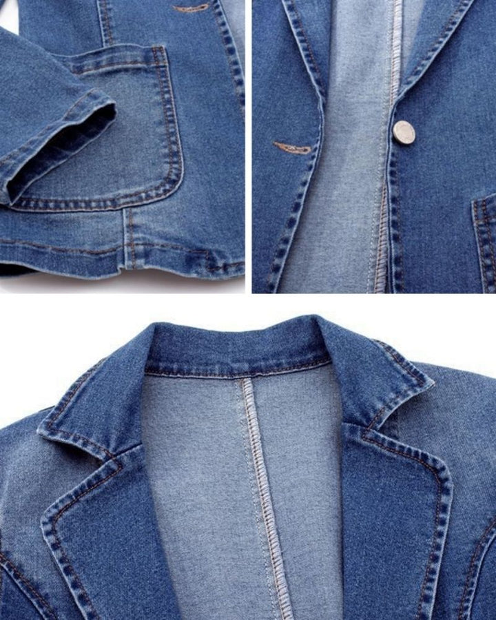 LOWELL - DENIM BLAZER