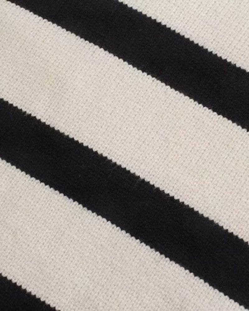 MAROLA - STRIPE KNITTED SWEATER
