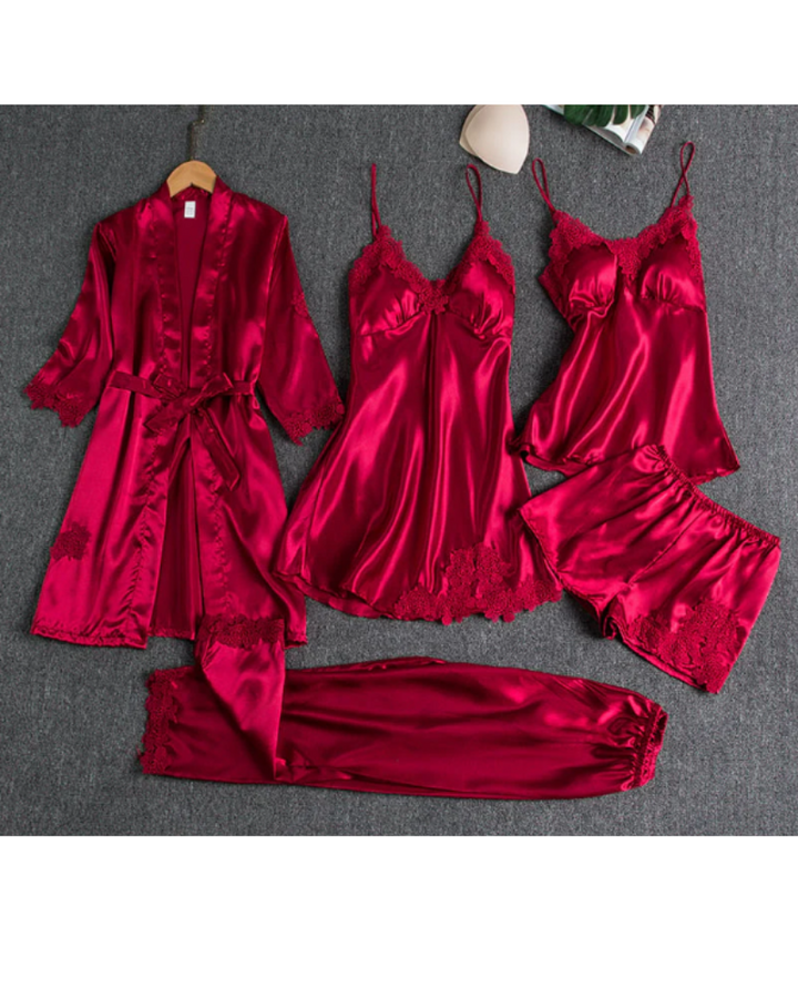 EVELANI - Women's 5-Piece Nightwear Set