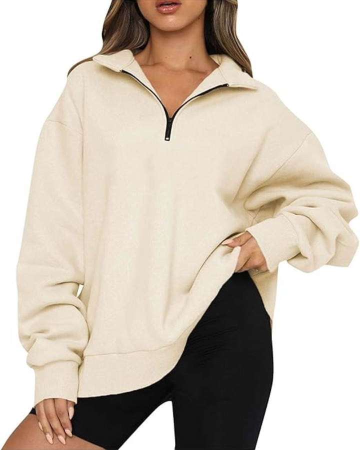 ANISE - HALF ZIP SWEATER