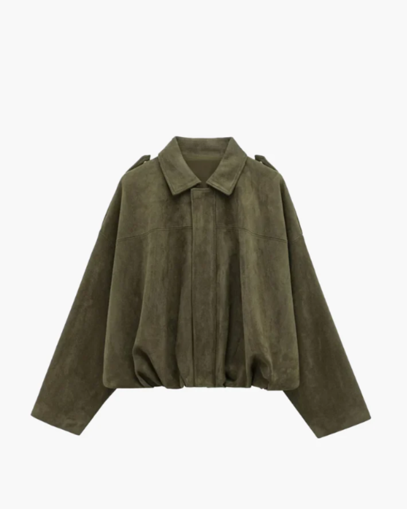 NOA - SUEDE BOMBER JACKET