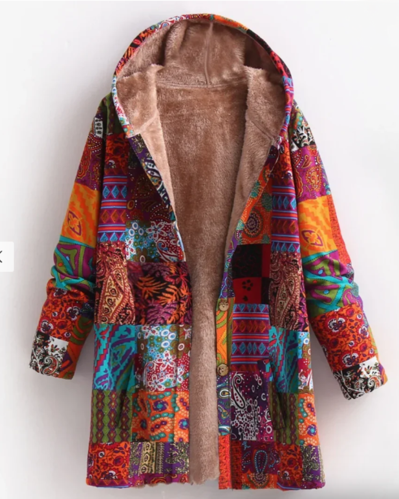 PATRICIA - HOODED AND LINED JACKET