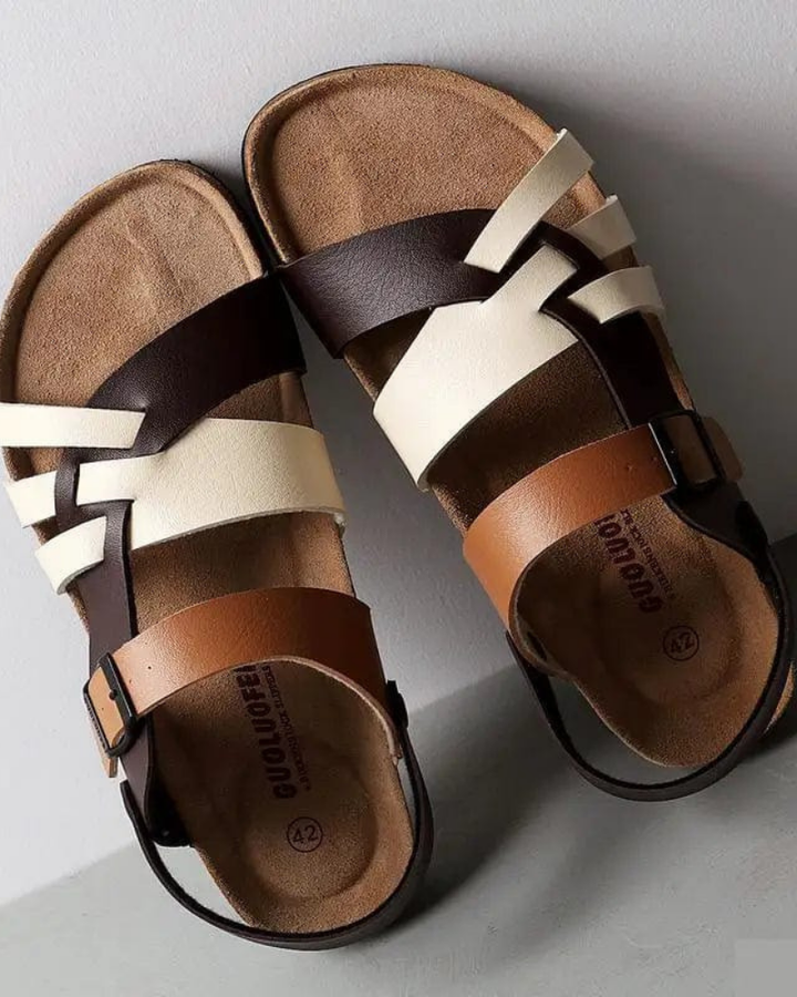 CRISTAINE - Leather Sandals