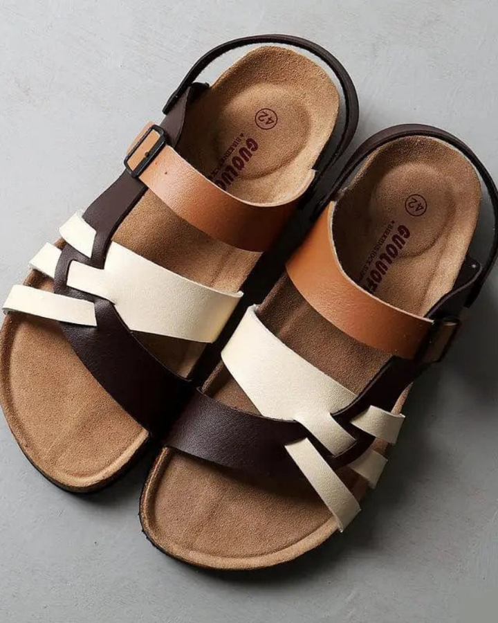 CRISTAINE - Leather Sandals