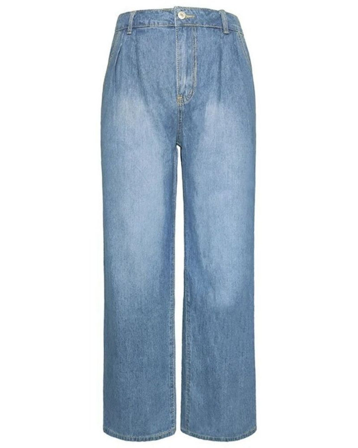 DONA - High Waisted Flared Denim Jeans