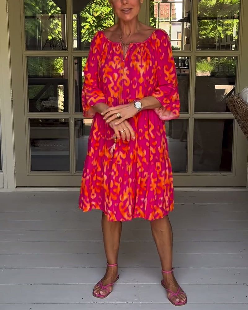 ARIMEA - CASUAL BOHO DRESS