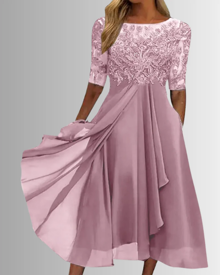 RHONDA - ELEGANT LACE DRESS