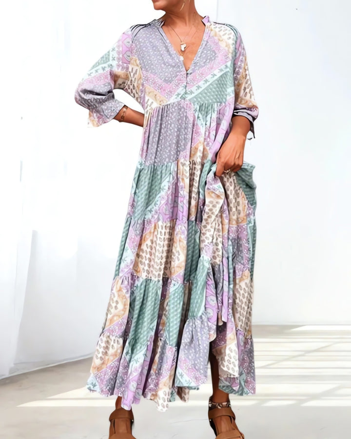 TUNI - PRINTED MAXI DRESS
