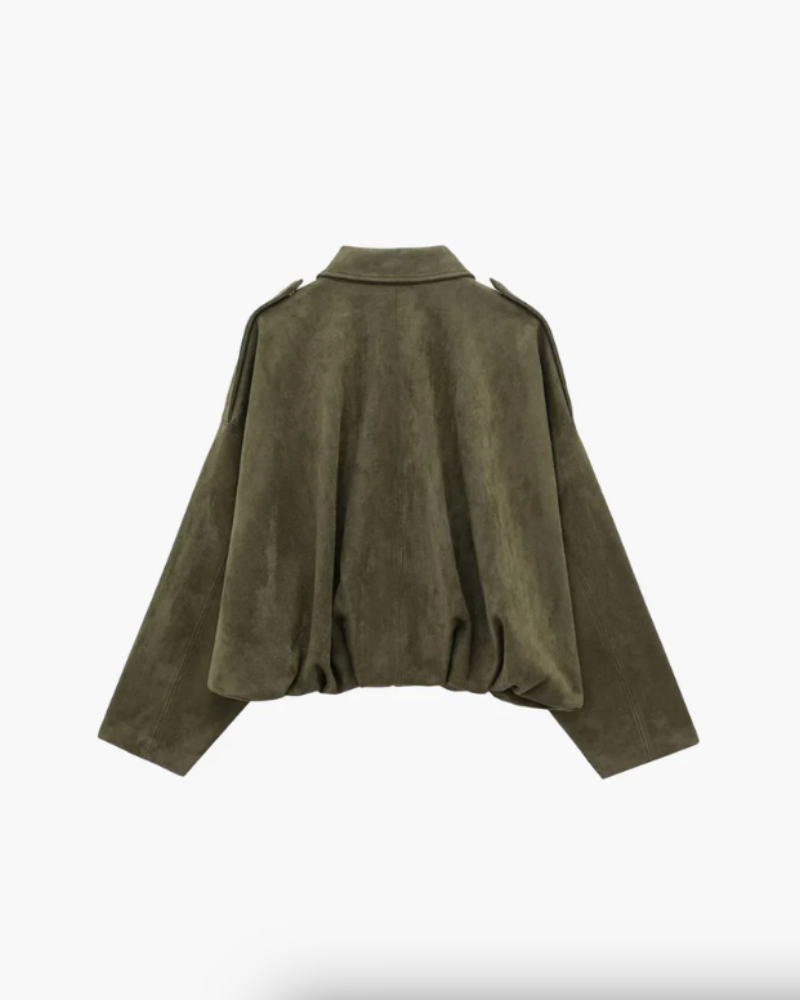 NOA - SUEDE BOMBER JACKET