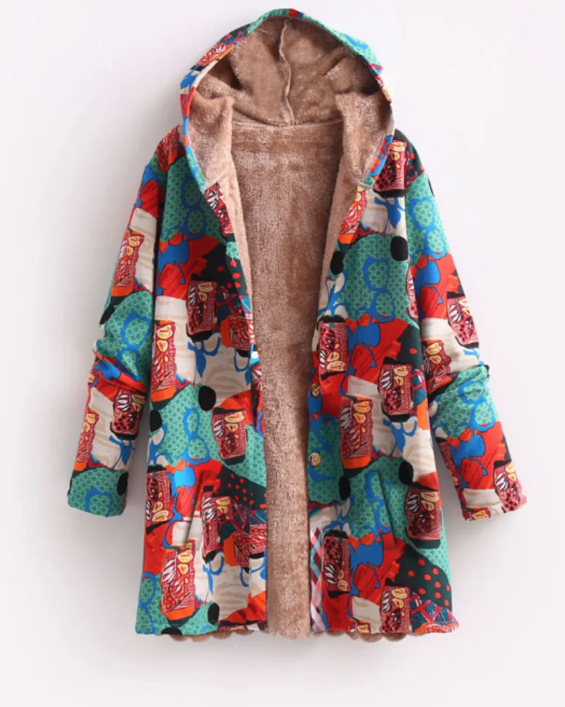 PATRICIA - HOODED AND LINED JACKET