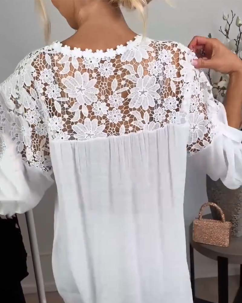 NICA - LACE BLOUSE