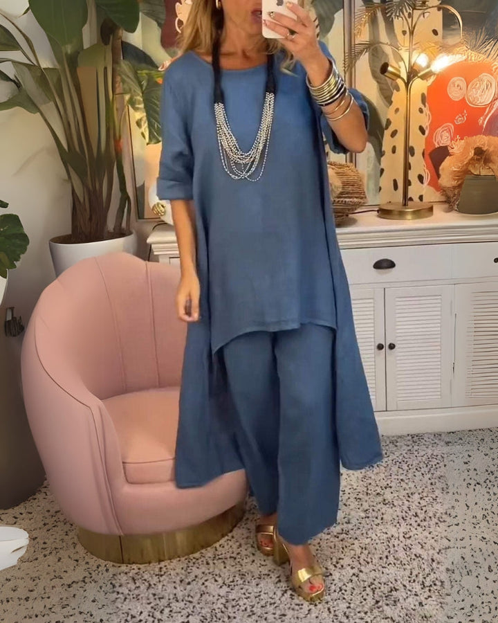 MARILA - COTTON TWO PIECE SET