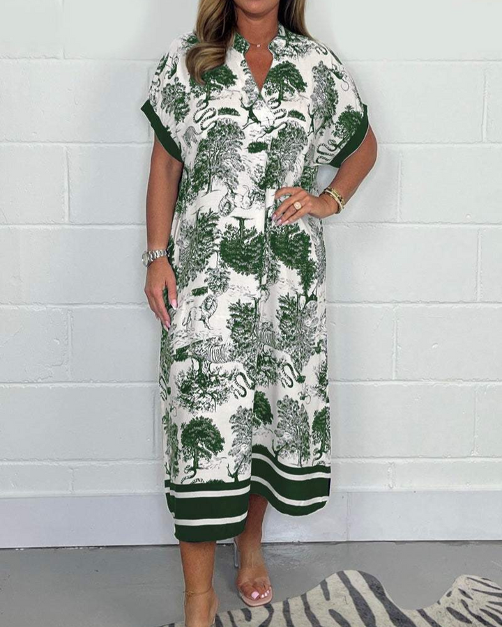 CAMILLA - TOILE MIDI DRESS