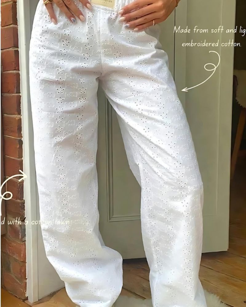 DELFINA - Comfortable leisure pants