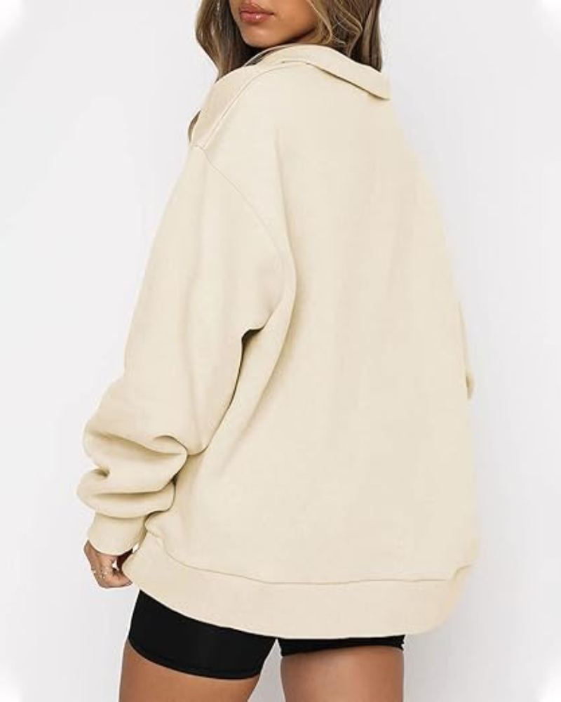 ANISE - HALF ZIP SWEATER
