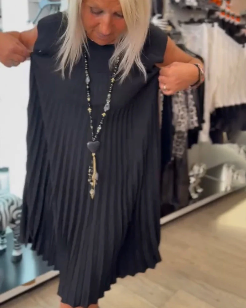 NARASIA - TRENDY PLEATED DRESS