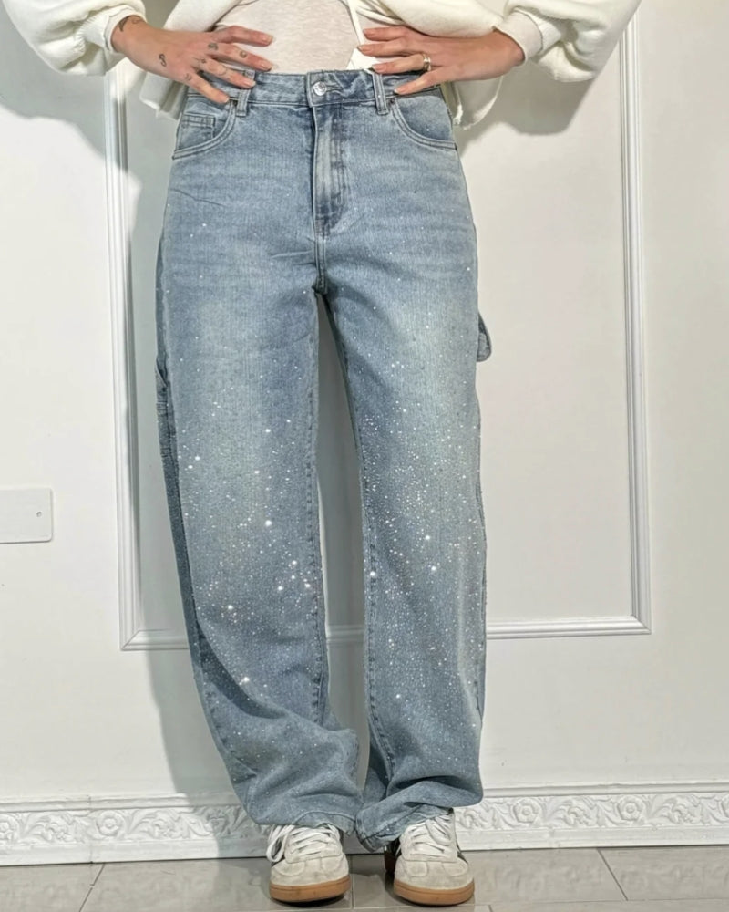 GAIA - SHINE DENIM JEANS