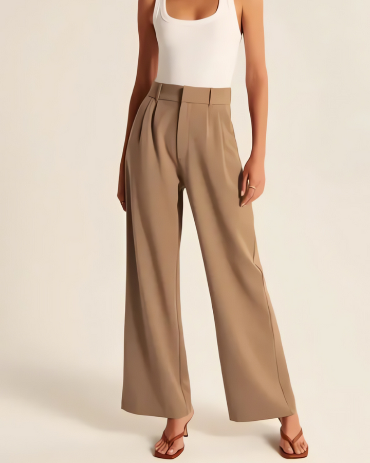 ARELLE - WIDE LEG TAILORED PANTS