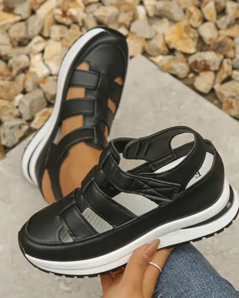 NICOLI - CLOSED-TOE SNEAKER SANDALS