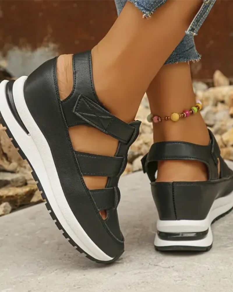 NICOLI - CLOSED-TOE SNEAKER SANDALS