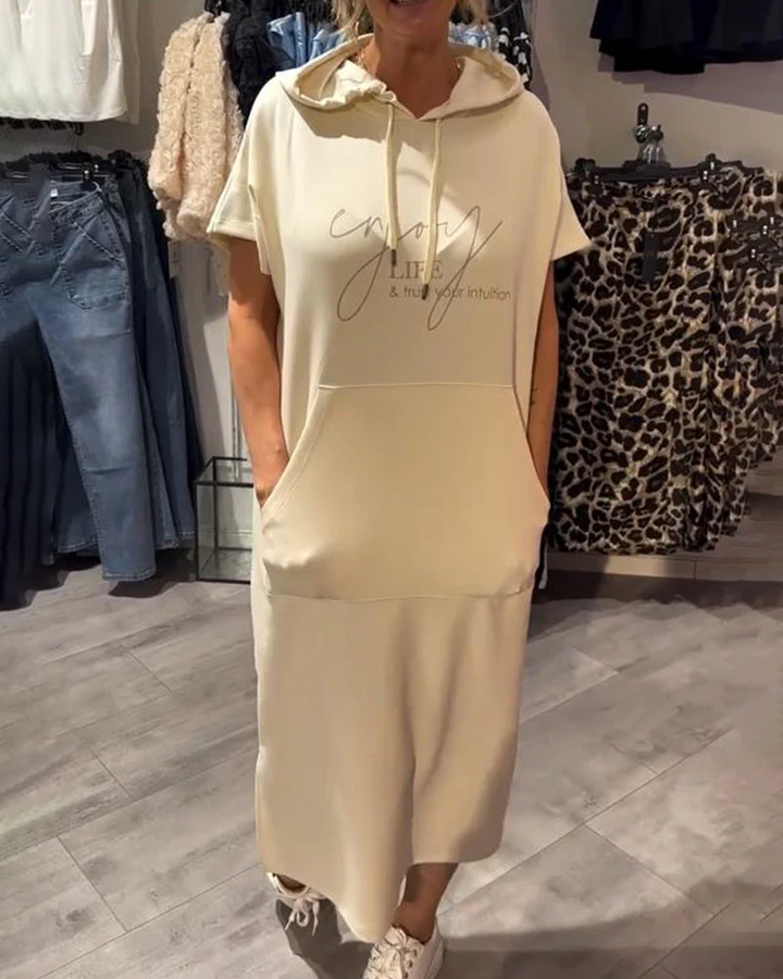 FAELAN - Elegant Hoodie Dress