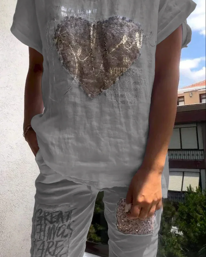 ANIDRA - Casual Two-Piece Set