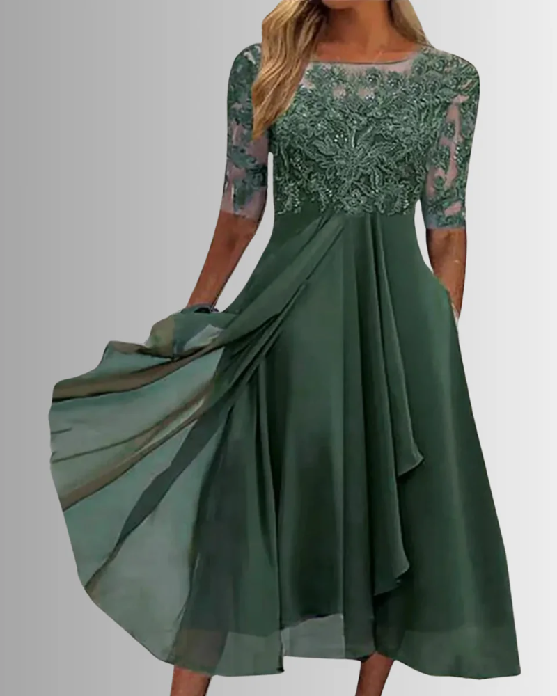 RHONDA - ELEGANT LACE DRESS