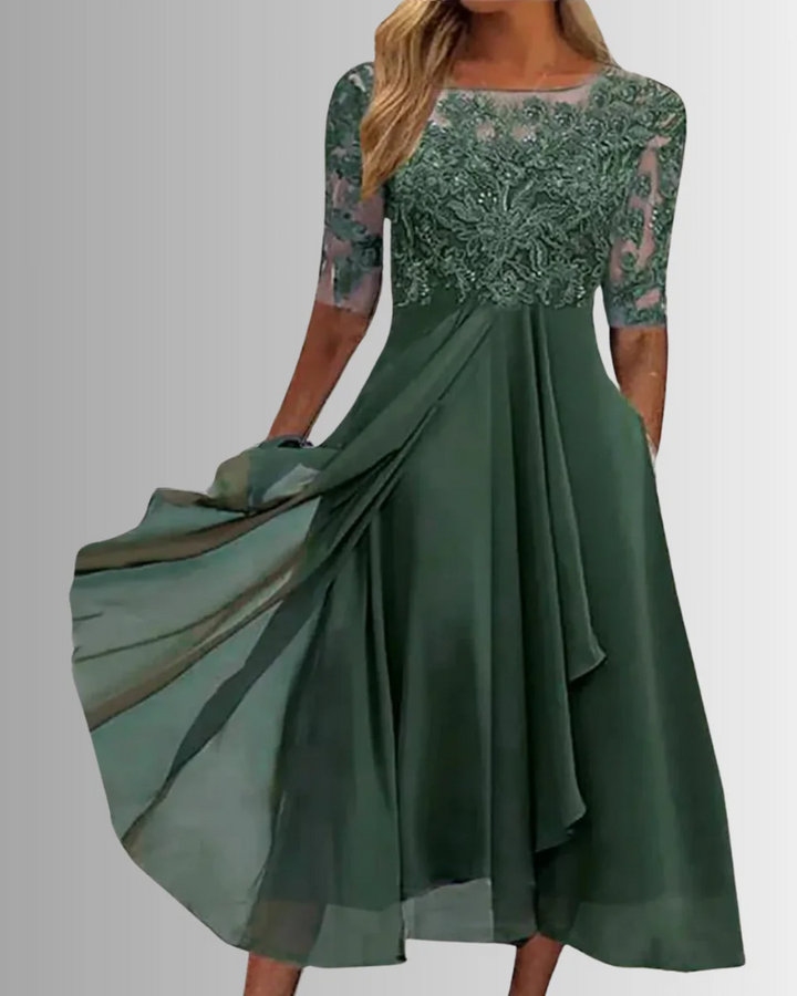 RHONDA - ELEGANT LACE DRESS