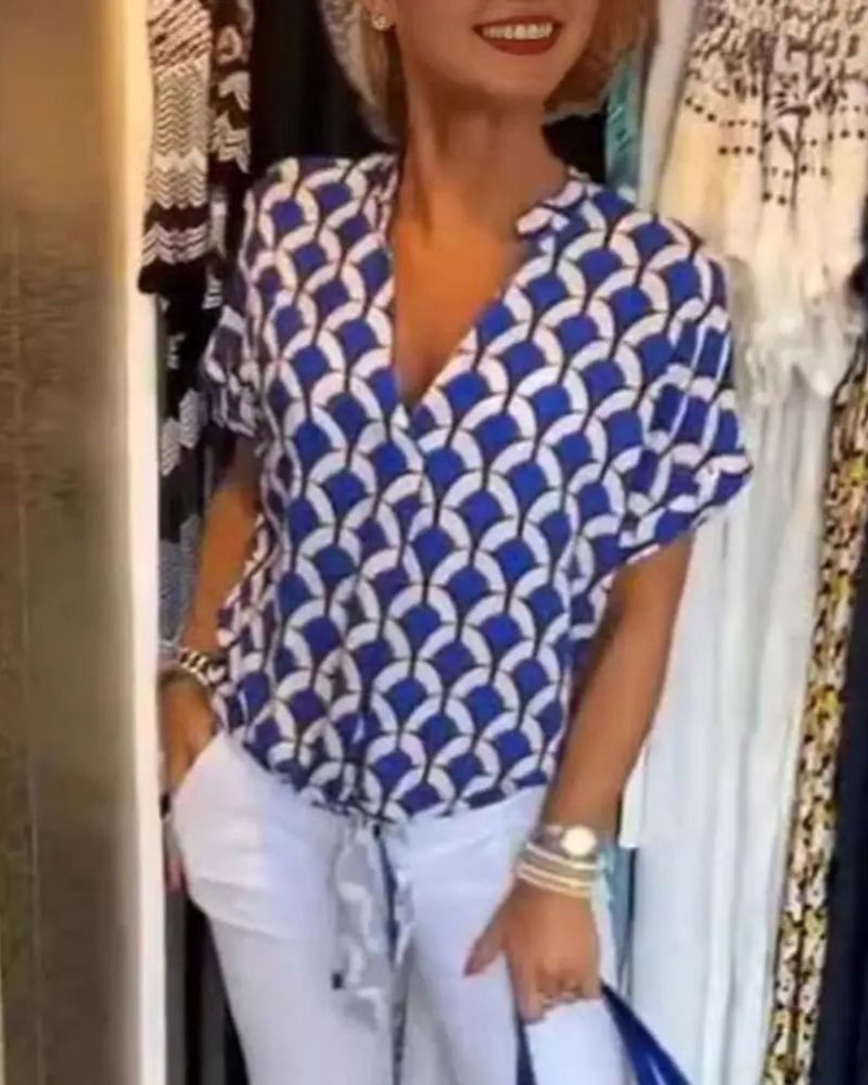 DEANA - CHIC AND COMFORTABLE CASUAL BLOUSE