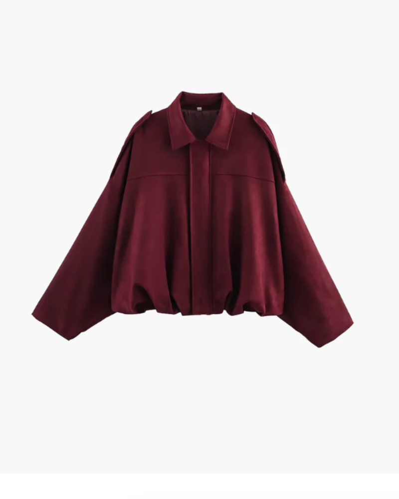 NOA - SUEDE BOMBER JACKET
