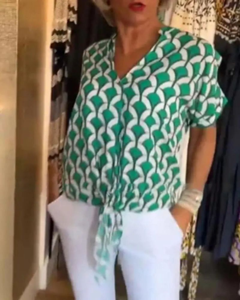 DEANA - CHIC AND COMFORTABLE CASUAL BLOUSE