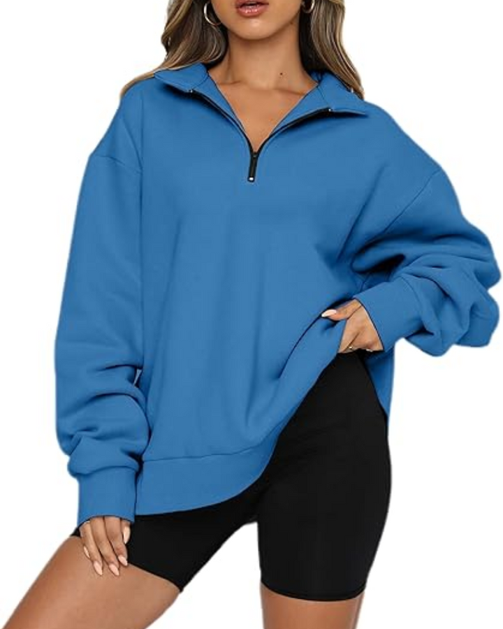 ANISE - HALF ZIP SWEATER