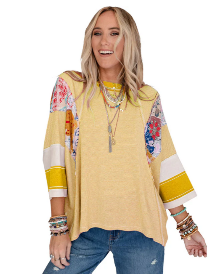 BIALE – Lightweight Patchwork Top