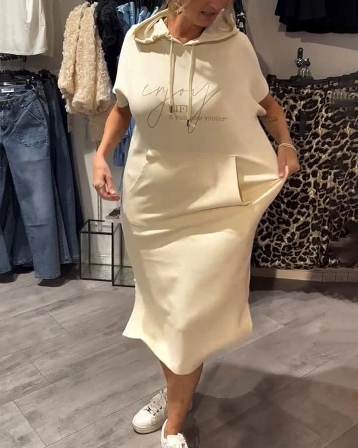 FAELAN - Elegant Hoodie Dress