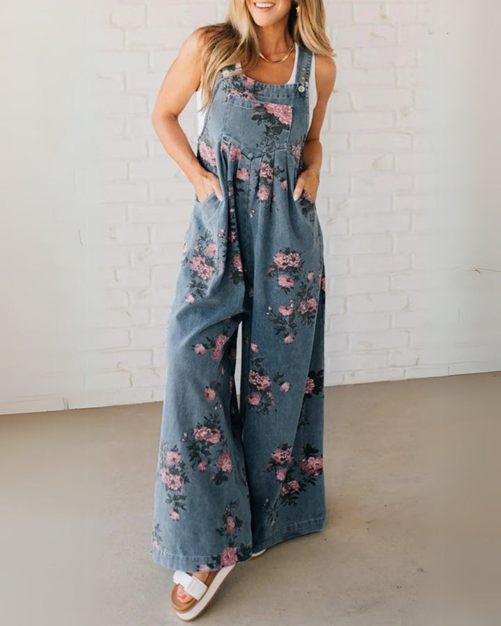 MIRONA - Casual Denim Overall