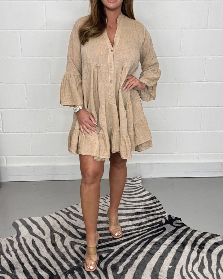 NARODA - Casual Printed Swing Dress