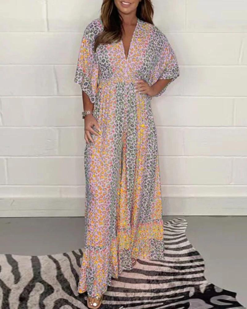 EARTHA - STYLISH FLORAL JUMPSUIT