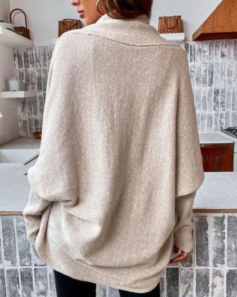 DEILE - APRICOT LONG SLEEVE CARDIGAN